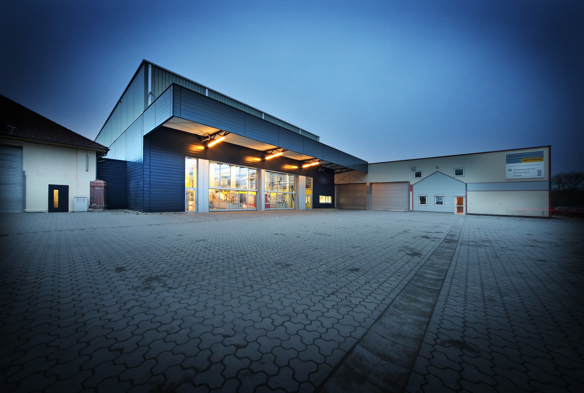 Mehr Raum für die Produktion. Die Erste.