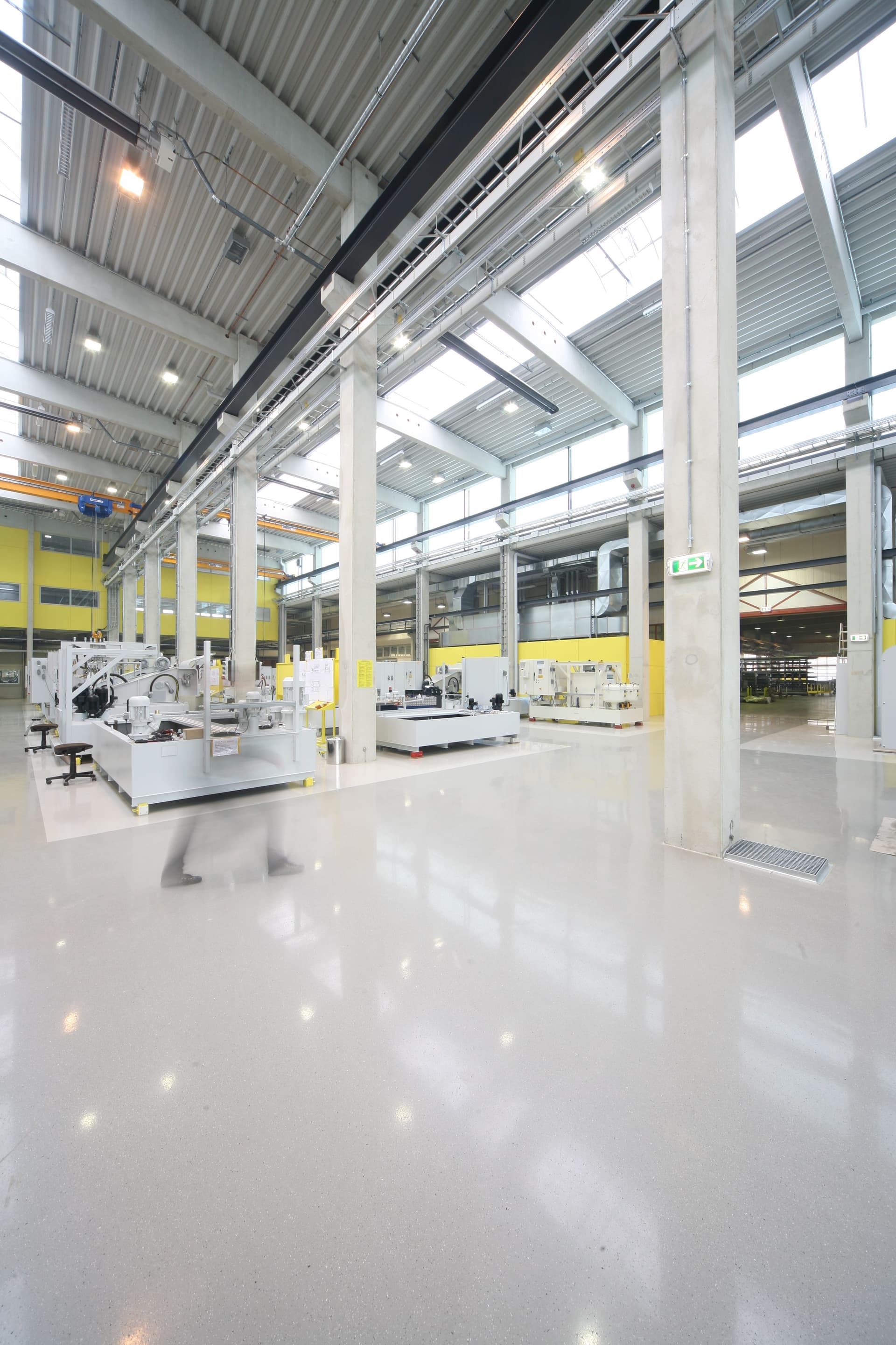 Mehr Raum für die Produktion. Die Erste.