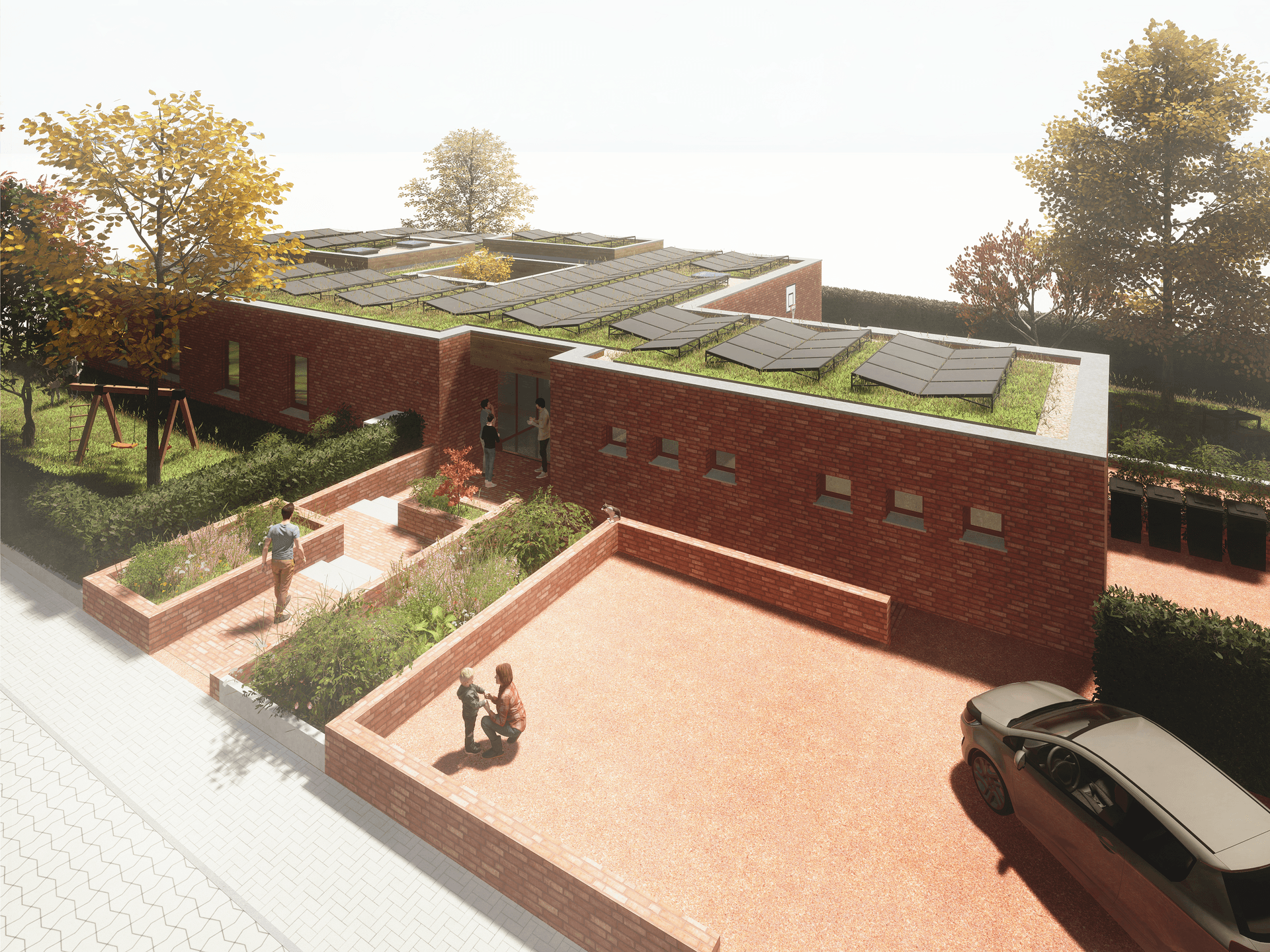 Inklusives Wohnhaus mit familiären Strukturen